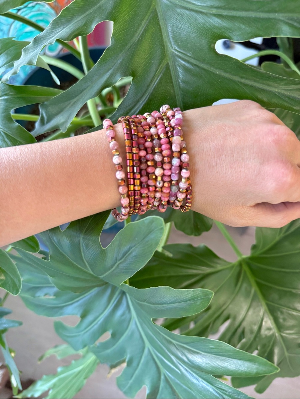 Hematite bracelet (one)
